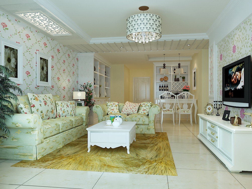 客厅吸顶灯有什么尺寸？客厅吸顶灯有哪些款式？(图3)