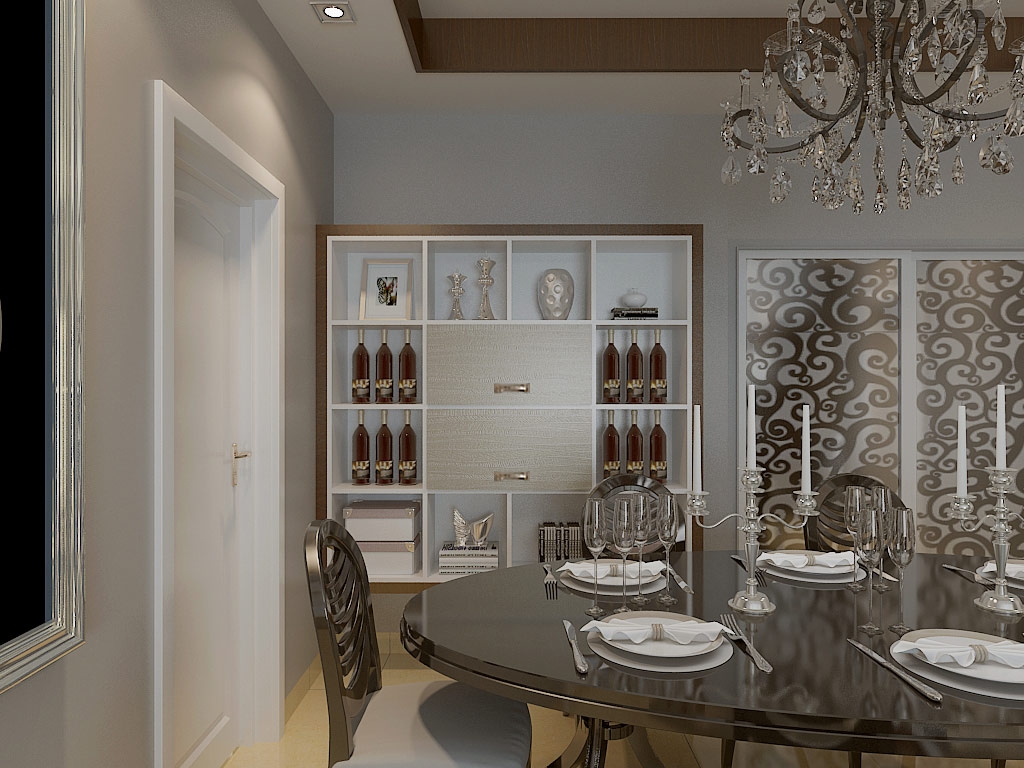 现代风格客餐厅