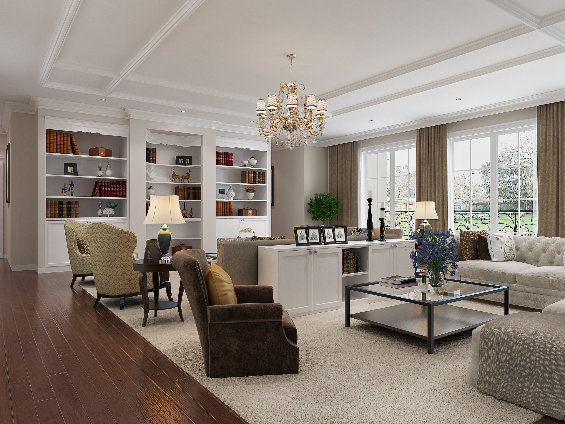 客厅吸顶灯有什么尺寸？客厅吸顶灯有哪些款式？(图1)